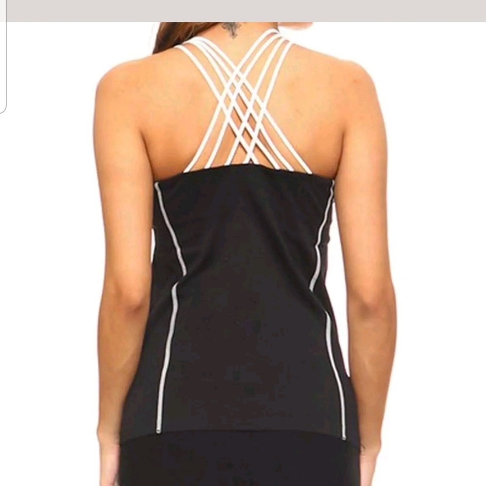 Zwapp Women Black Seamless Tank Top Activewear Siz